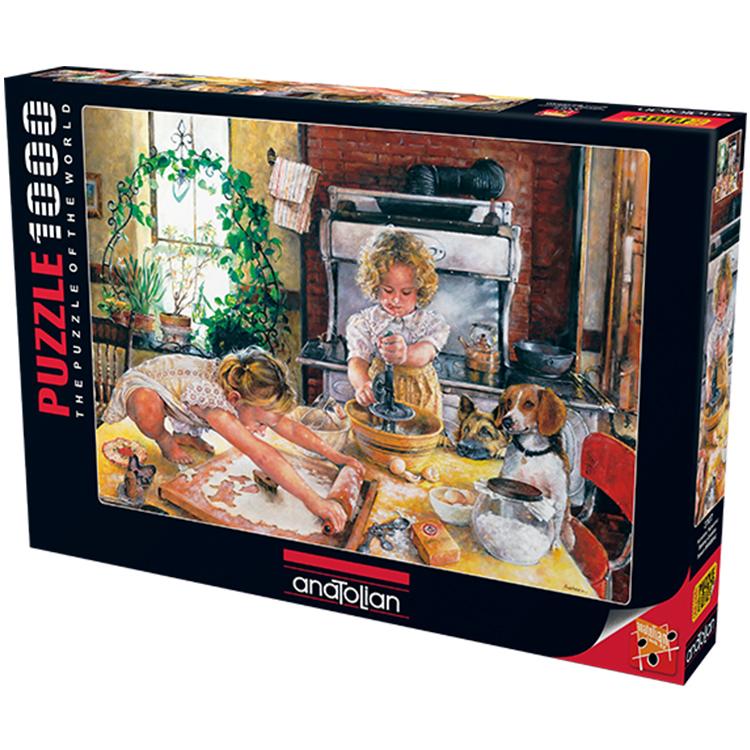 Anatolian 1000 Parça Puzzle Kurabiye Yapıyoruz