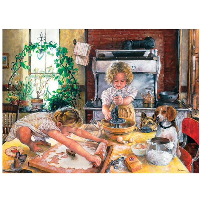 Anatolian 1000 Parça Puzzle Kurabiye Yapıyoruz