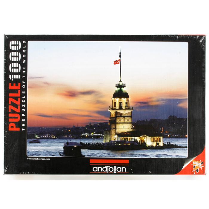 Anatolian 1000 Parça Puzzle Kız Kulesi