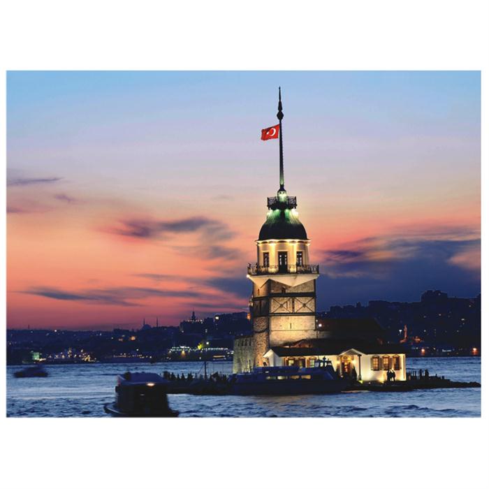 Anatolian 1000 Parça Puzzle Kız Kulesi