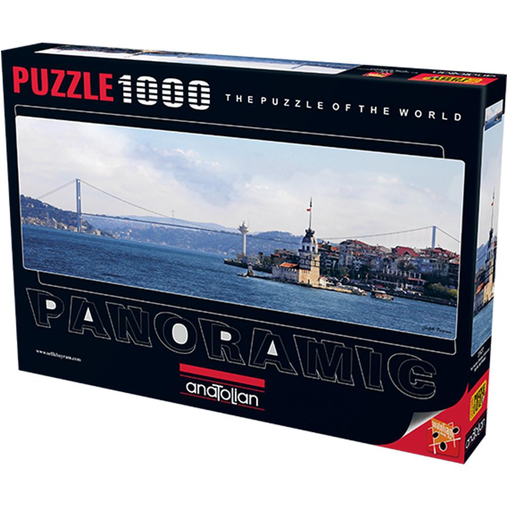 Anatolian 1000 Parça Puzzle Kız Kulesi Boğaz Köprüsü