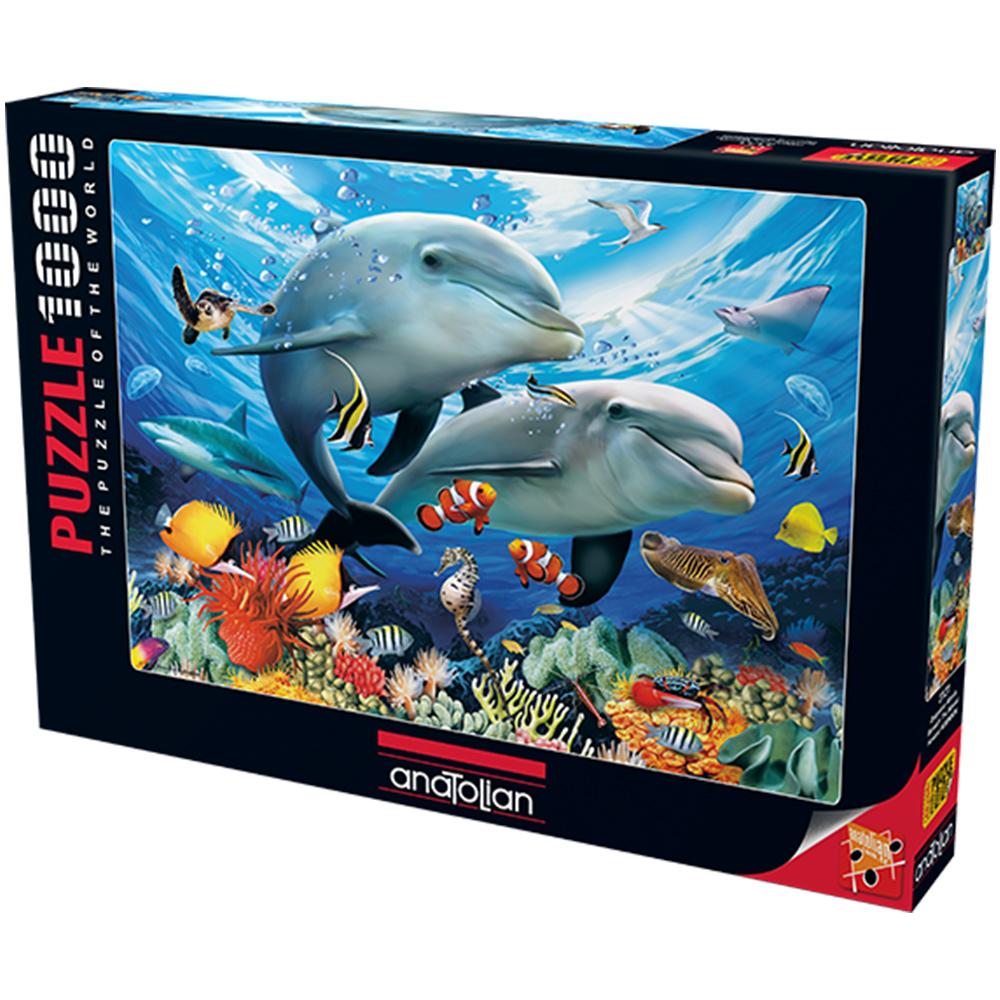 Anatolian 1000 Parça Puzzle Dalgaların Altında