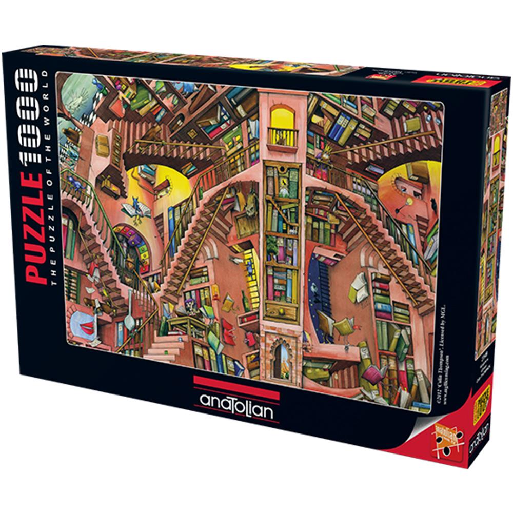 Anatolian 1000 Parça Puzzle Kütüphane