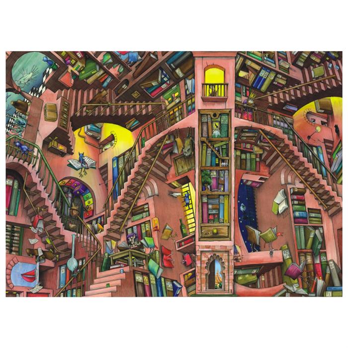 Anatolian 1000 Parça Puzzle Kütüphane