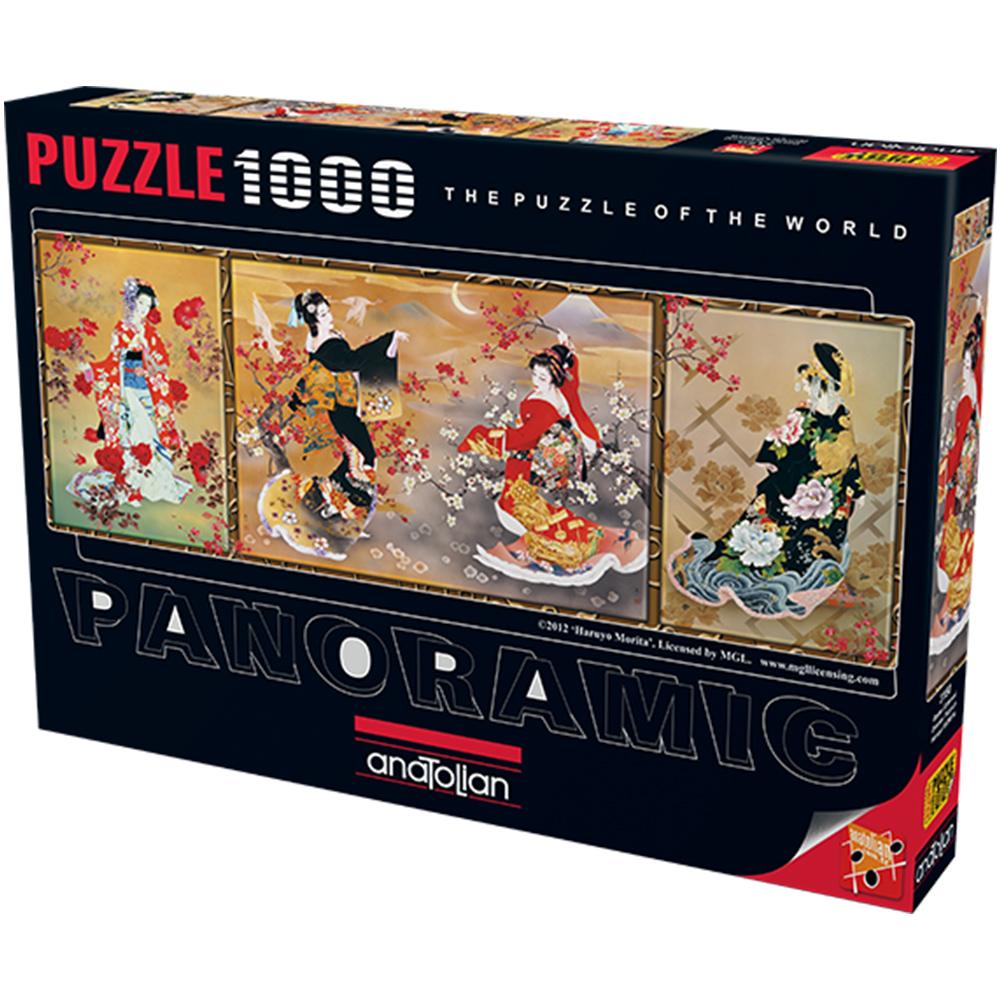 Anatolian 1000 Parça Puzzle Geyşa Üçlemesi