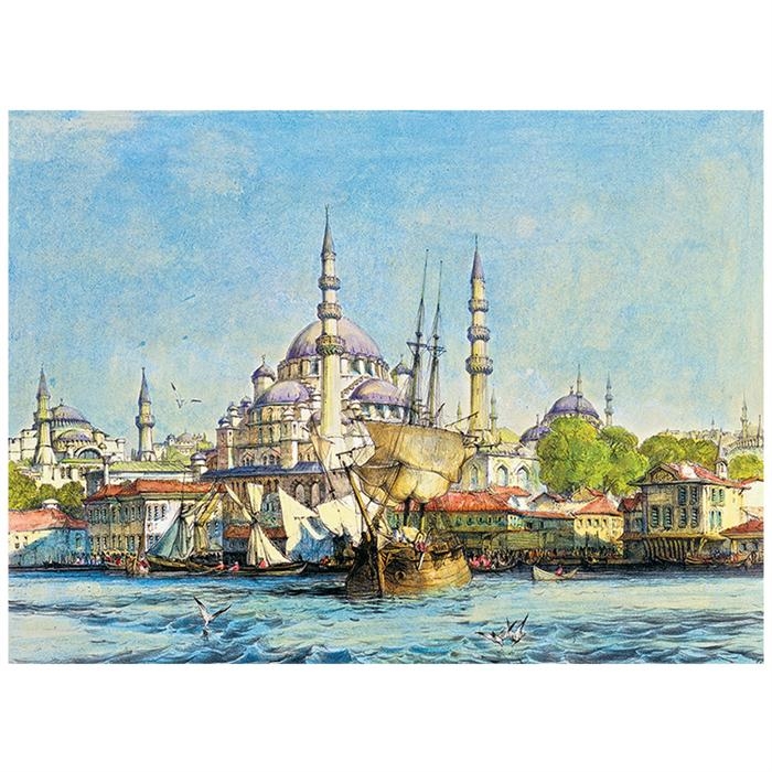Anatolian 1000 Parça Puzzle Yeni Cami Ve Ayasofya