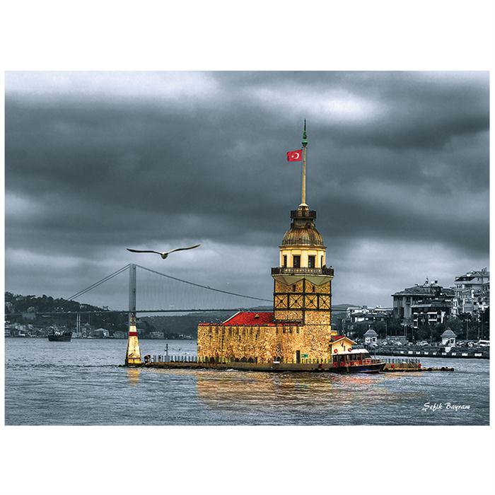 Anatolian 1000 Parça Puzzle Kız Kulesi Nostalji
