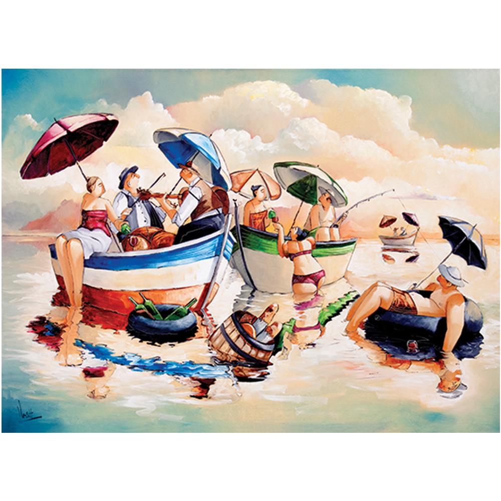 Anatolian 1000 Parça Puzzle Denizde Öğle Yemeği