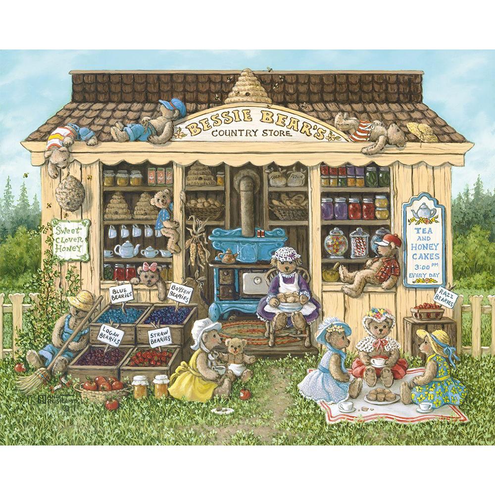 Anatolian 260 Parça Puzzle Ayıcığın Kır Dükkanı