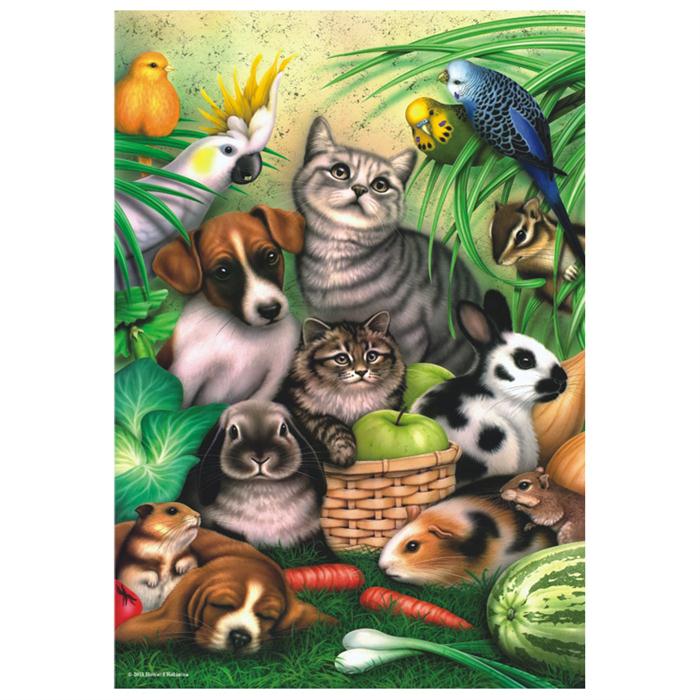 Anatolian 260 Parça Puzzle Büyülü Hayvanlar