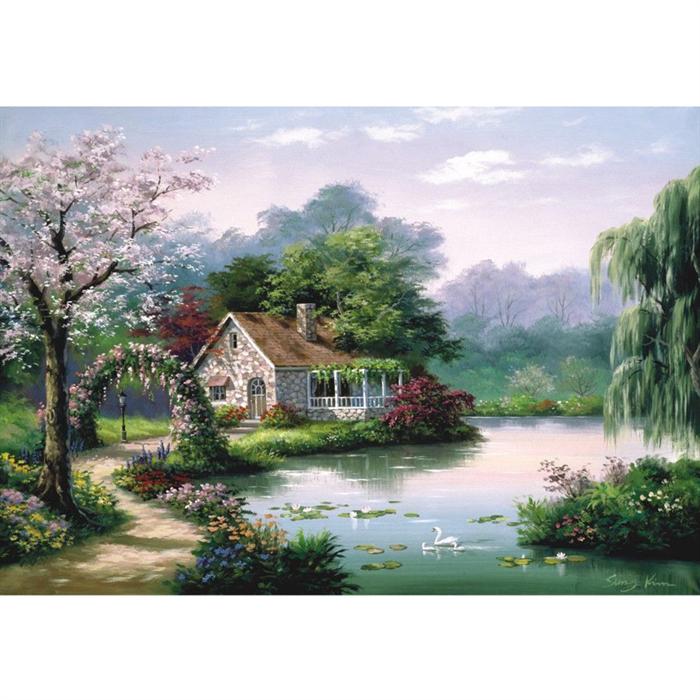 Anatolian 260 Parça Puzzle Küçük Bahçe Köşkü