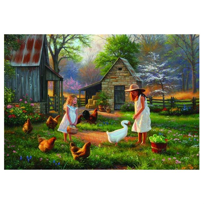 Anatolian 500 Parça Puzzle Çiftlikte Akşamüstü