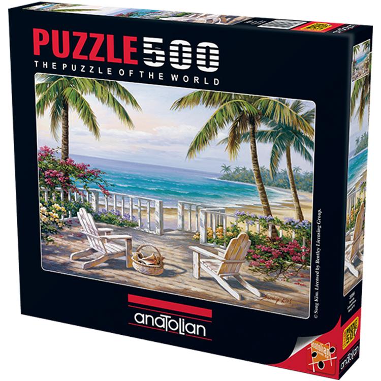 Anatolian 500 Parça Puzzle Sahilde