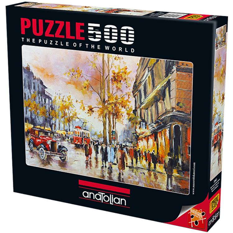 Anatolian 500 Parça Puzzle İstanbul’da Akşamüstü