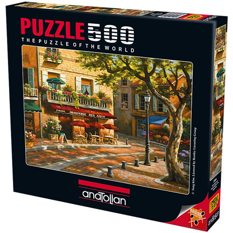 Anatolian 500 Parça Puzzle Sanat Kahvesi