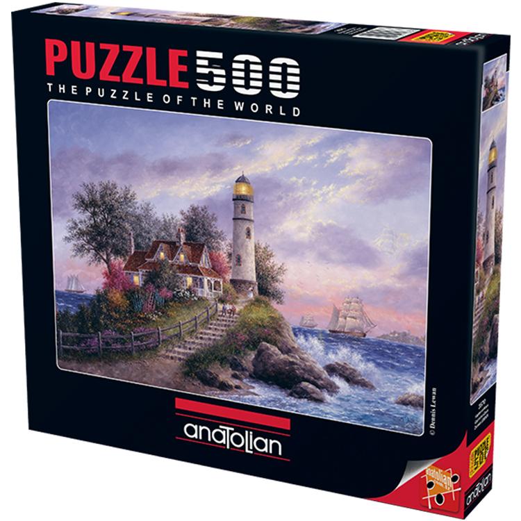 Anatolian 500 Parça Puzzle Kaptanın Koyu