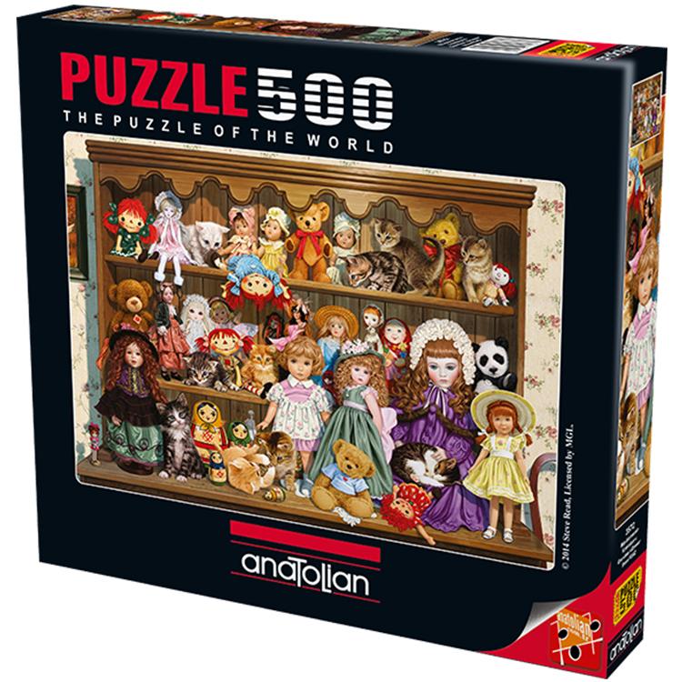 Anatolian 500 Parça Puzzle Büyükannemin Koleksiyonu