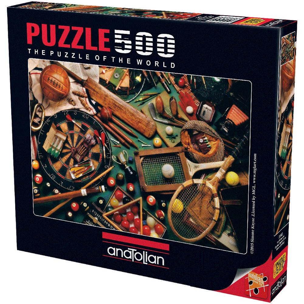 Anatolian 500 Parça Puzzle Klasik Sporlar