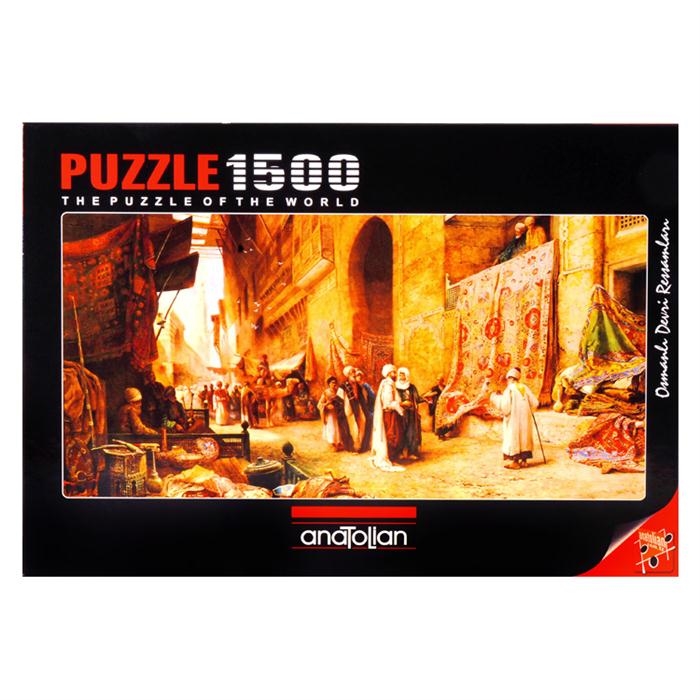 Anatolian 1500 Parça Puzzle Kahire’de Halı Pazarı