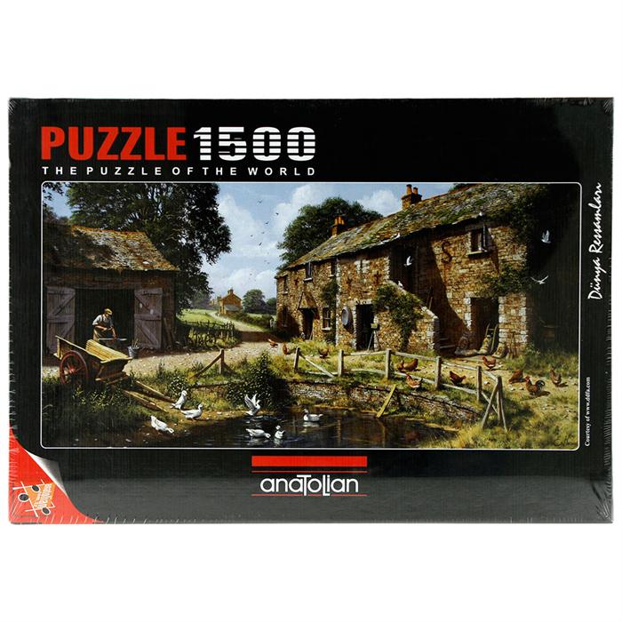 Anatolian 1500 Parça Puzzle Köy Yaşamı