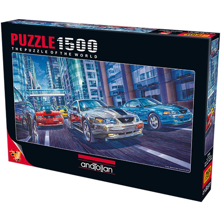 Anatolian 1500 Parça Puzzle Hız Tutkusu