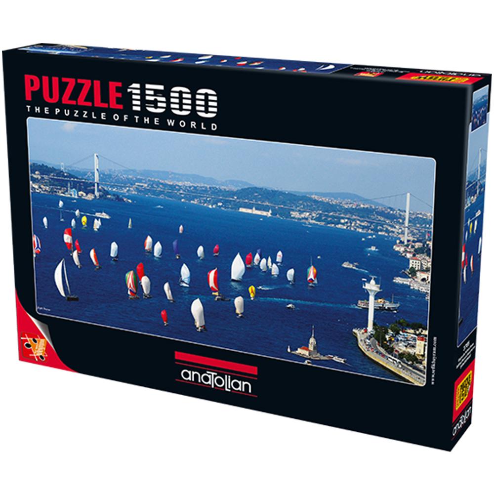 Anatolian 1500 Parça Puzzle Boğazda Yelken Yarışı