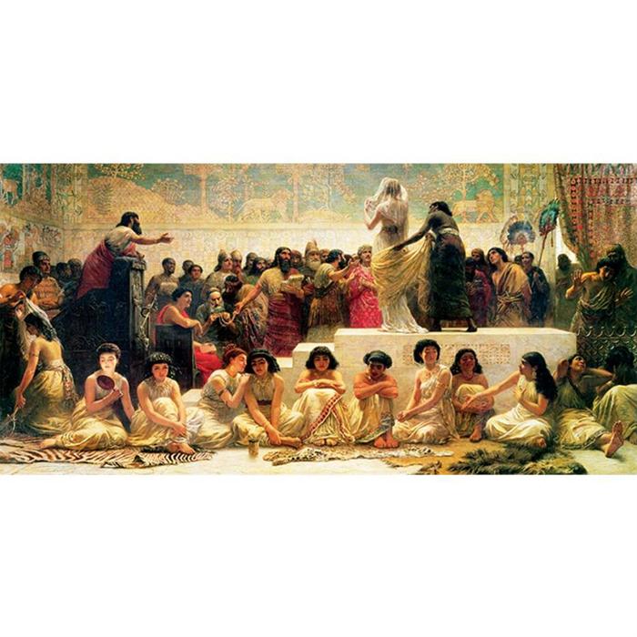 Anatolian 1500 Parça Puzzle Babil Evlilik Pazarı