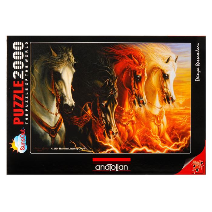 Anatolian 2000 Parça Puzzle Mahşerin Dört Atlısı