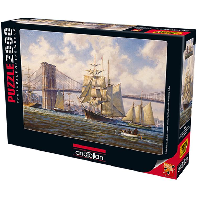 Anatolian 2000 Parça Puzzle Brooklyn Köprüsünde Geçiş