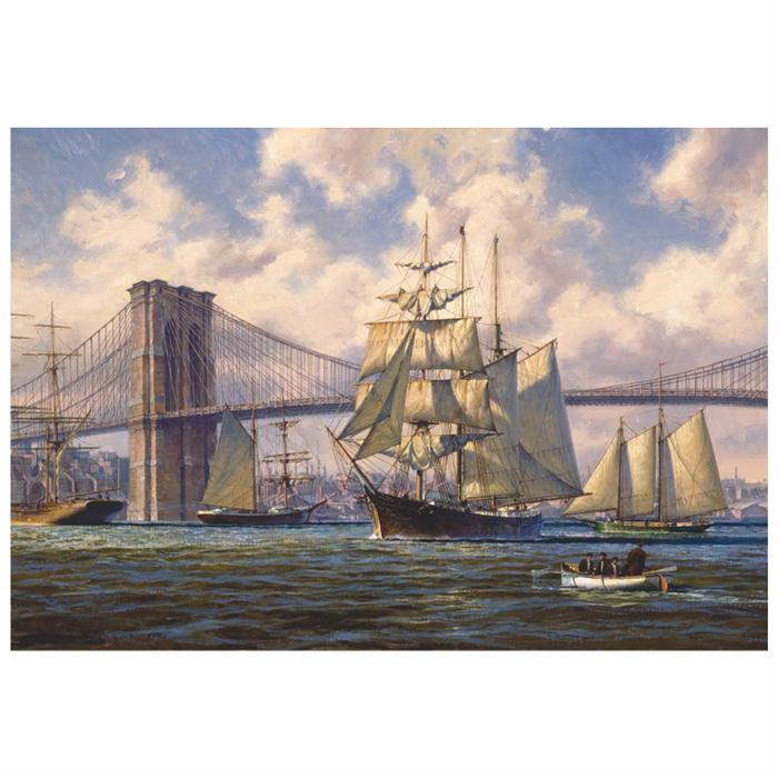 Anatolian 2000 Parça Puzzle Brooklyn Köprüsünde Geçiş