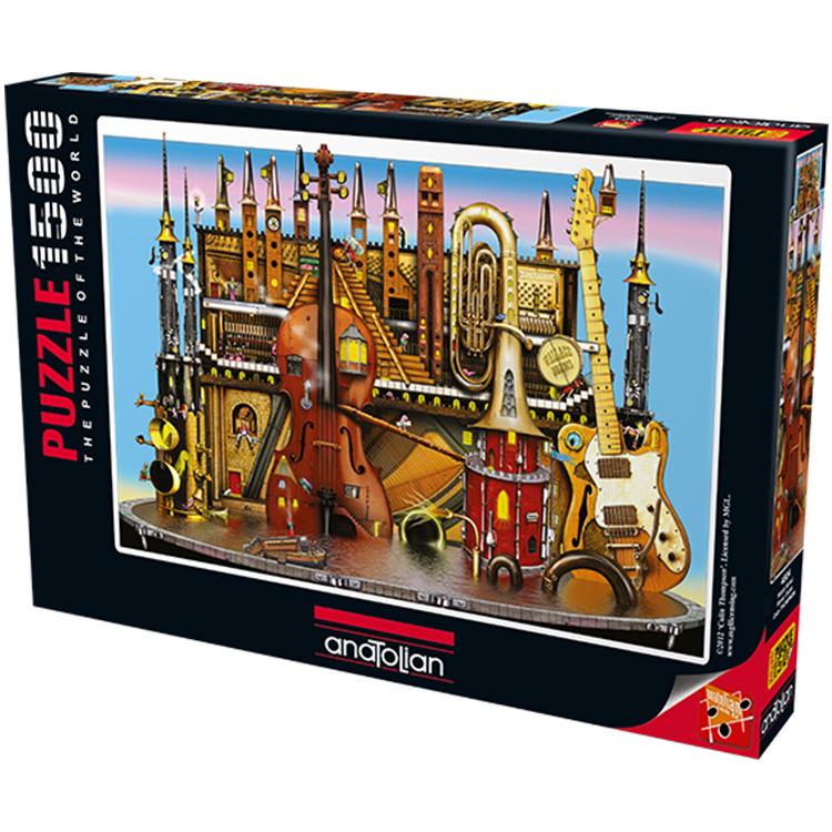 Anatolian 1500 Parça Puzzle Müzik Kalesi