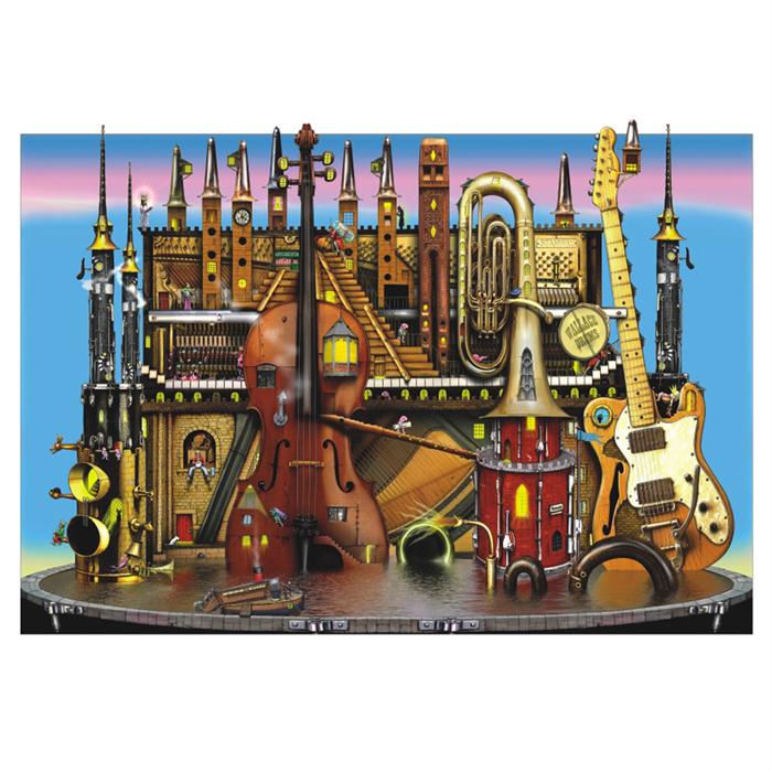 Anatolian 1500 Parça Puzzle Müzik Kalesi