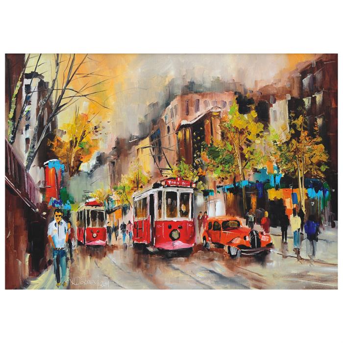 Anatolian 1500 Parça Puzzle Tranvay Yolu