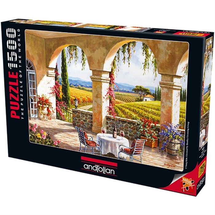 Anatolian 1500 Parça Puzzle Şarap Evi