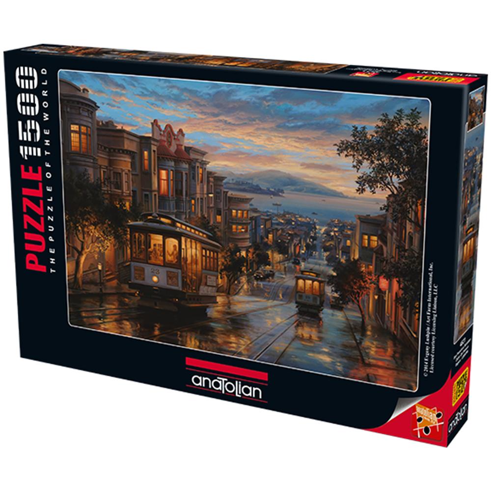 Anatolian 1500 Parça Puzzle San Francisco Sokakları