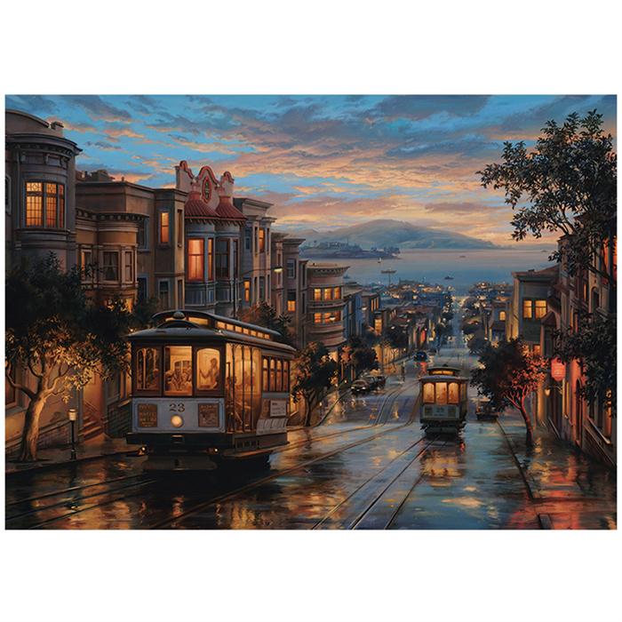 Anatolian 1500 Parça Puzzle San Francisco Sokakları