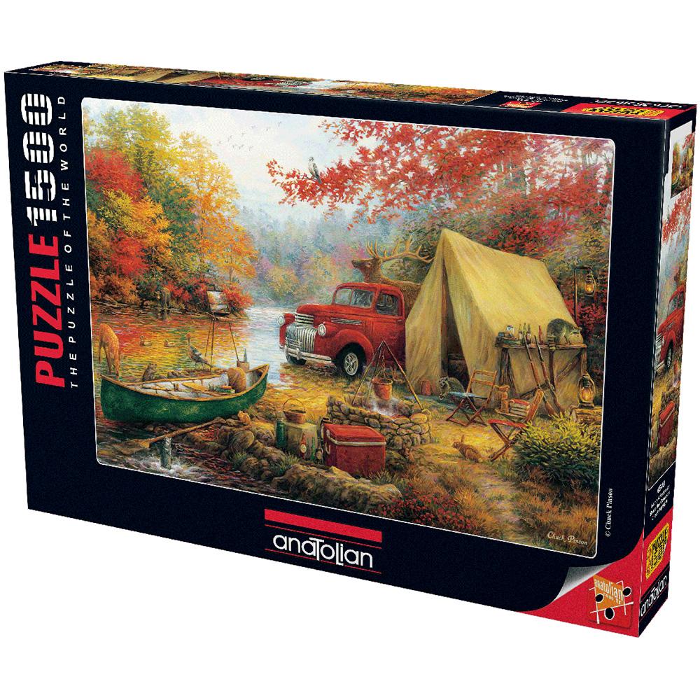 Anatolian 1500 Parça Puzzle Kamp Arkadaşları
