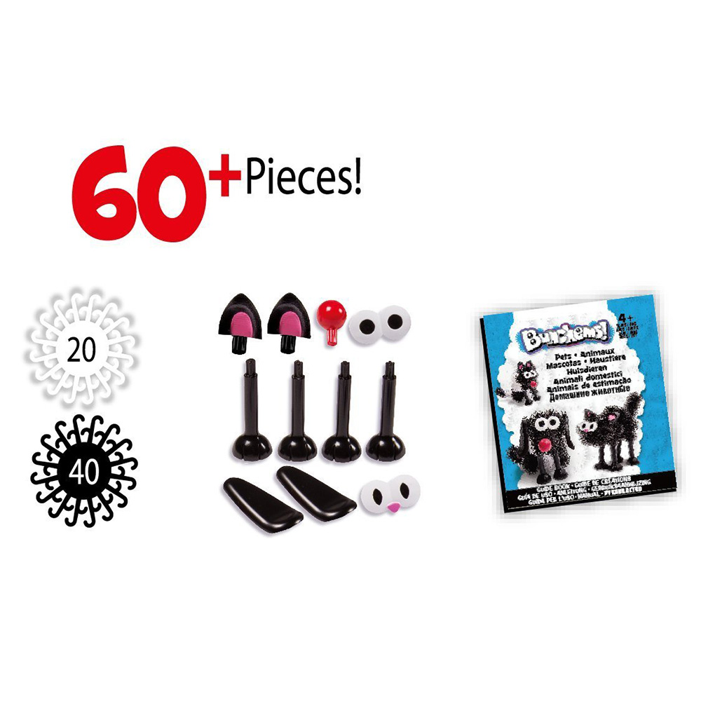 Bunchems Pets Animaux Yaratıcılık Paketi
