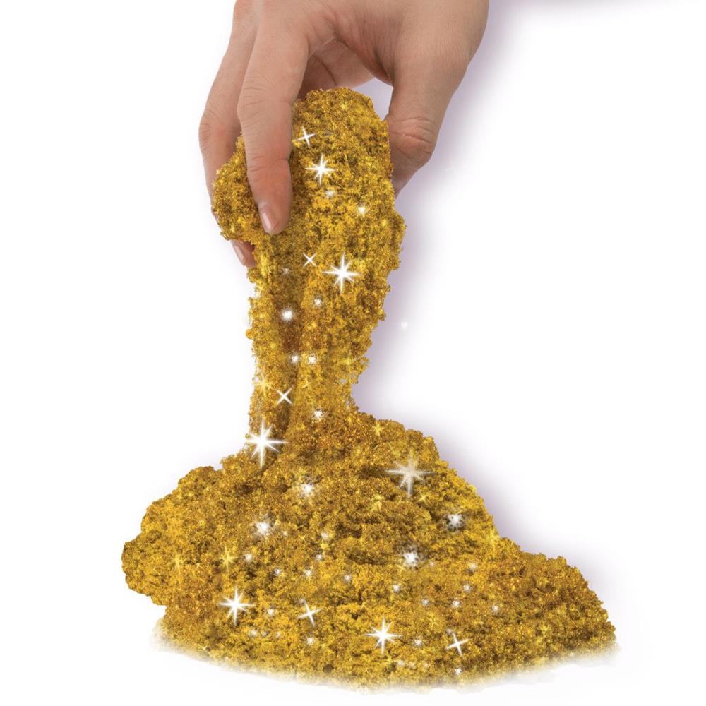 Kinetik Kum Metalik Altın Renk