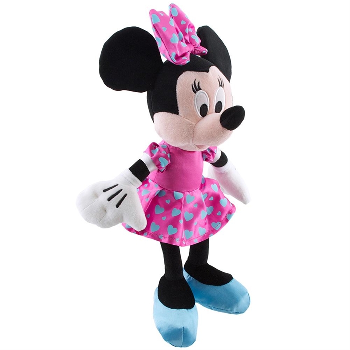 Minnie Mouse Butik Parlak Mavi Peluş Oyuncak 25 cm
