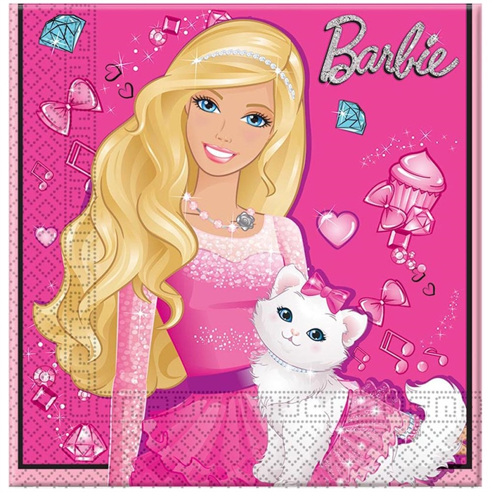 Barbie Sparkle Peçete 20’li