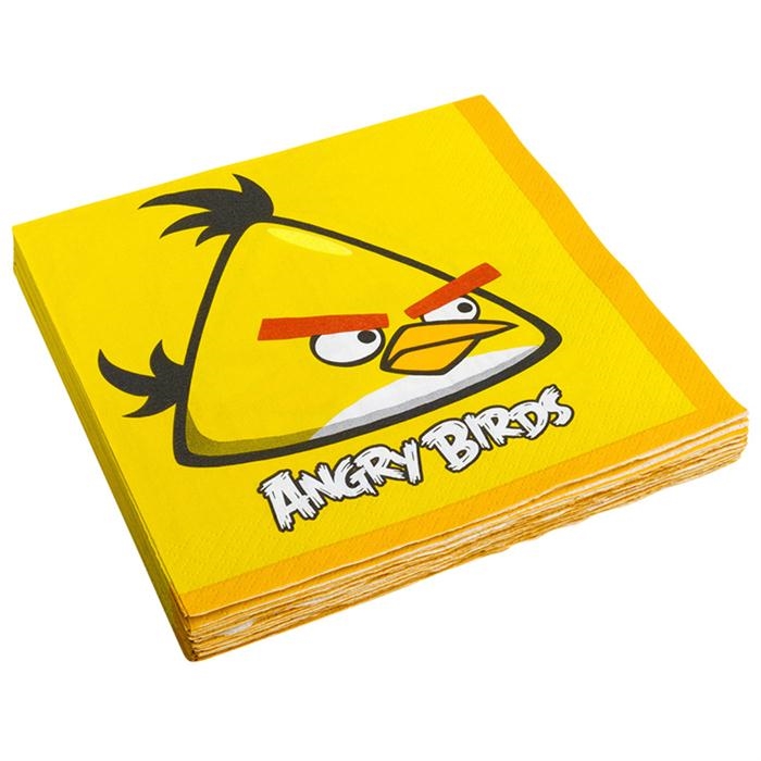 Angry Birds Kağıt Peçete 16 Adet
