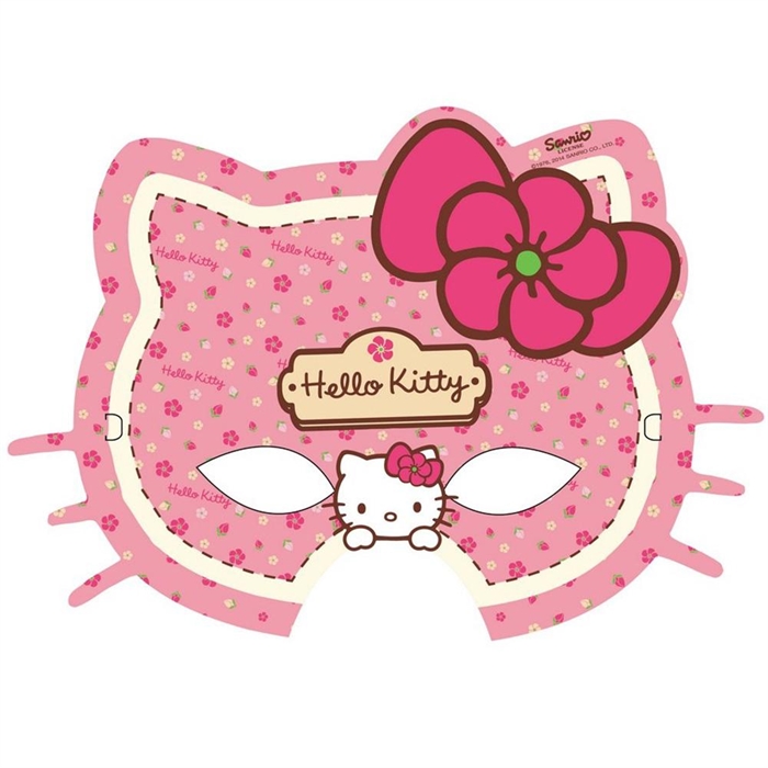Hello Kitty Maske 6’li
