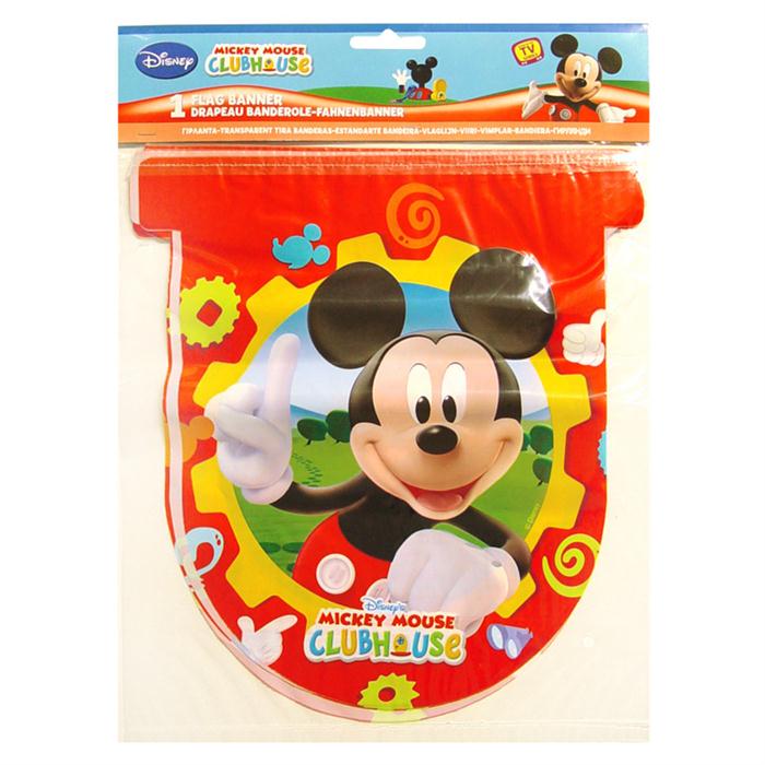 Mickey Club House Bayrak Set