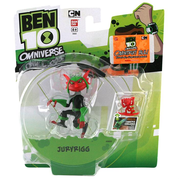 Ben 10 JuryRigg Figür Oyuncak 8 cm