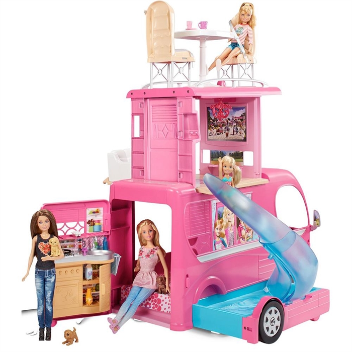 Barbie’nin Pembe Karavanı Oyun Seti