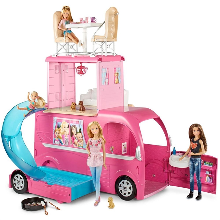 Barbie’nin Pembe Karavanı Oyun Seti