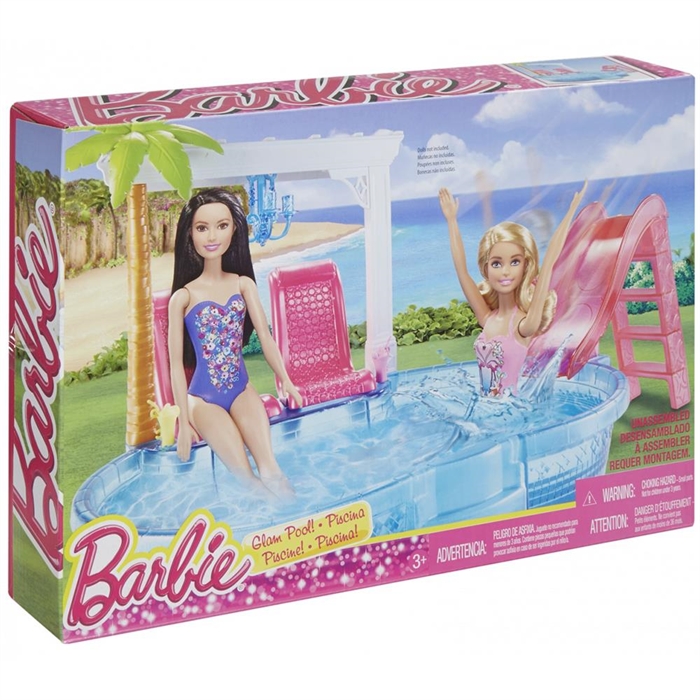 Barbie Şık Havuz Oyun Seti