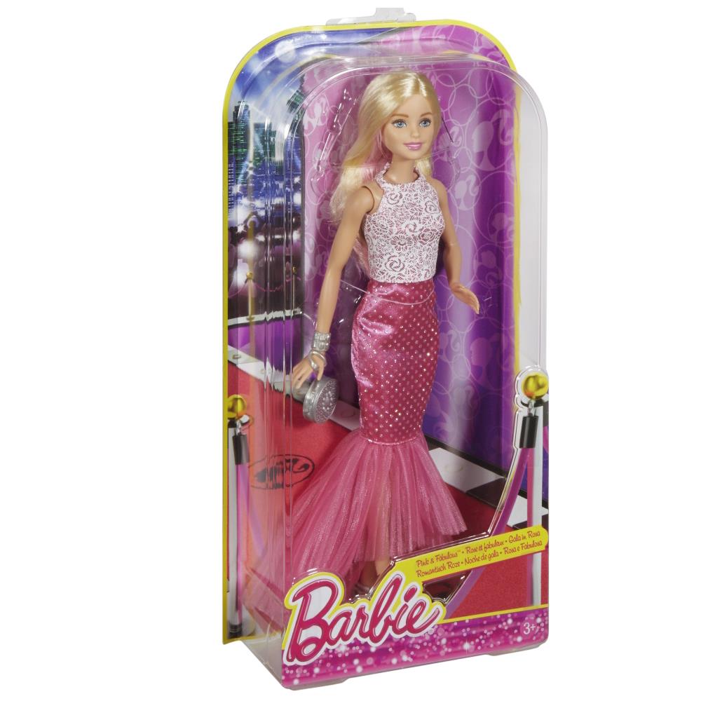 Barbie Büyüleyici Pembe Elbisesi DGY70