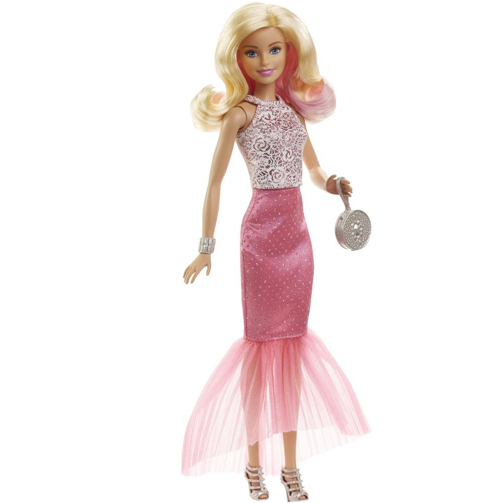 Barbie Büyüleyici Pembe Elbisesi DGY70